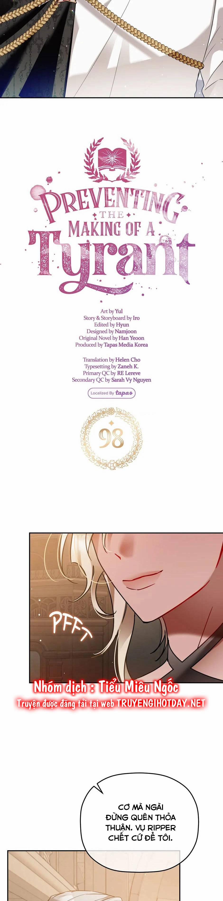 Phương Pháp Ngăn Bạo Chúa Hắc Hoá 98 trang 2