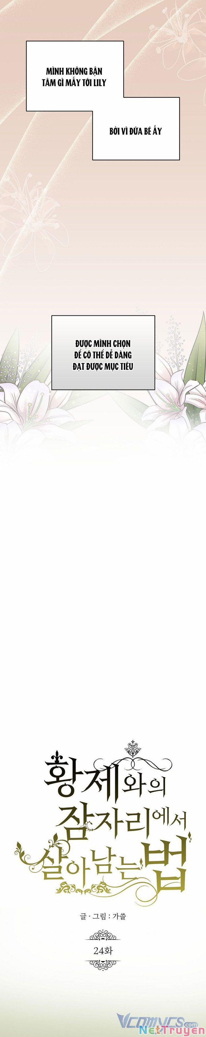 Phương Pháp Sống Sót Khi Phải Ngủ Cùng Hoàng Đế 24 trang 8