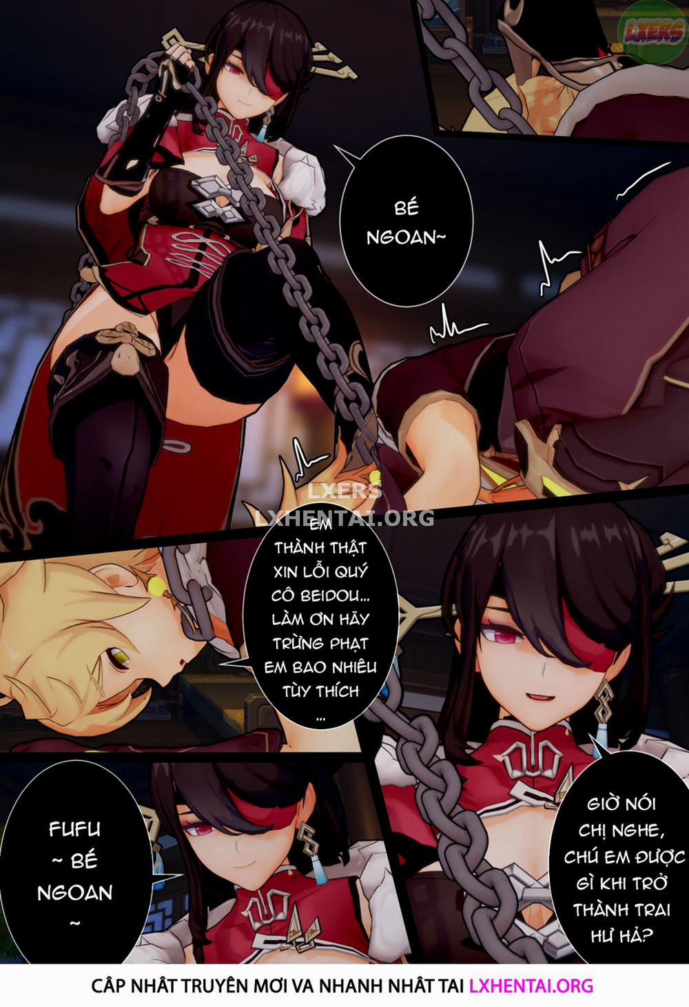 Please, Beidou-san! I beg of you! 1 trang 8