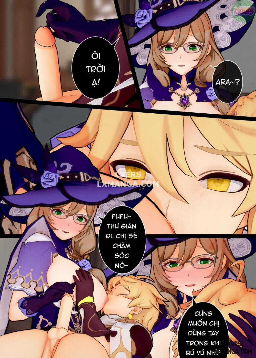 Please Teach Me Lisa-san Oneshot trang 9