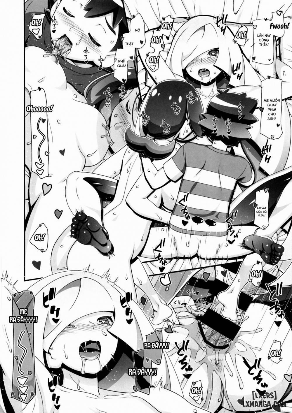 PM GALS Sun Moon Maman Oneshot trang 23