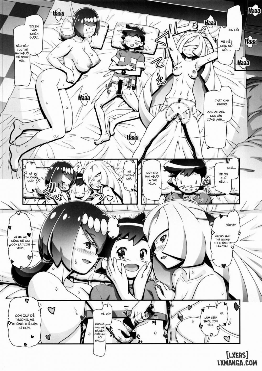 PM GALS Sun Moon Maman Oneshot trang 26