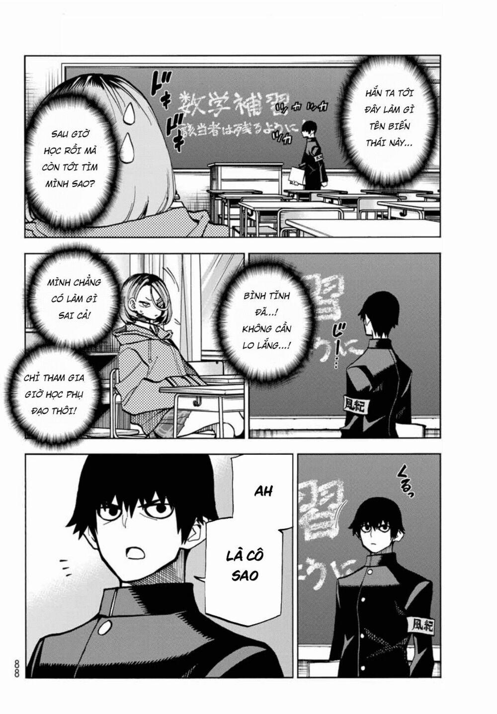 Ponkotsu Fuukiin To Skirt Take Ga Futekisetsu Na Jk No Hanashi 1 trang 9