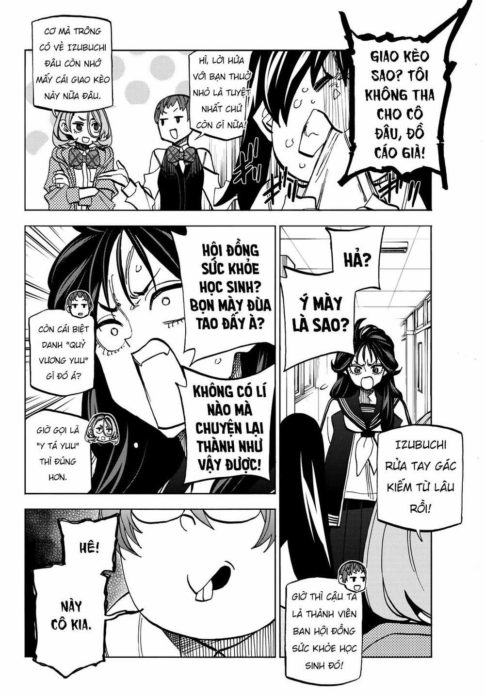 Ponkotsu Fuukiin To Skirt Take Ga Futekisetsu Na Jk No Hanashi 37 trang 9