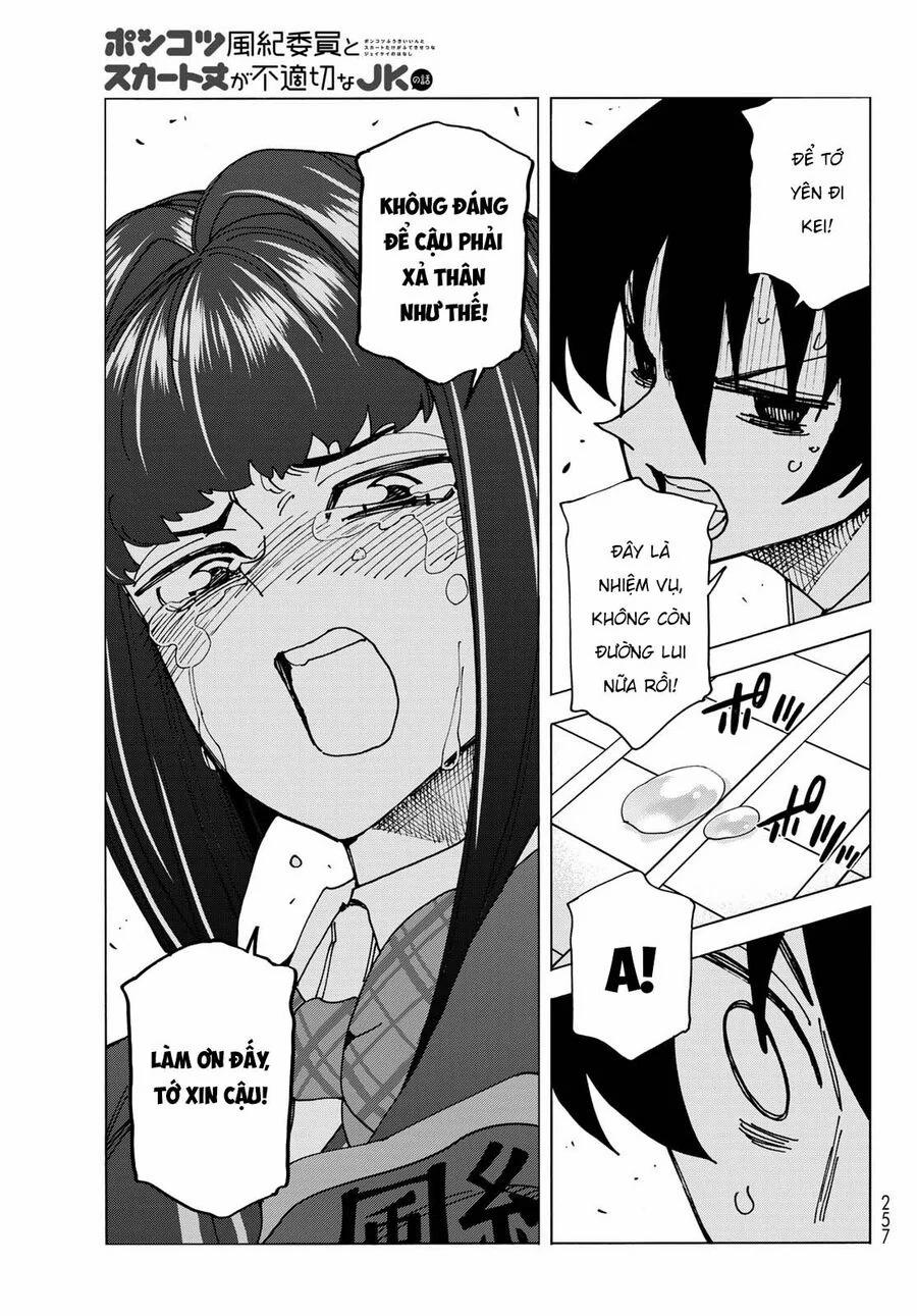 Ponkotsu Fuukiin To Skirt Take Ga Futekisetsu Na Jk No Hanashi 71 trang 12