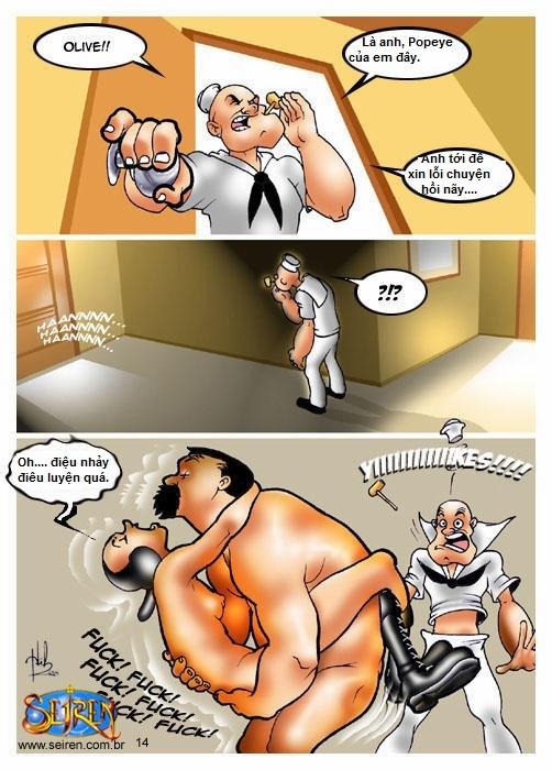 Popeye: Chàng Thủy Thủ !!! Oneshot trang 13