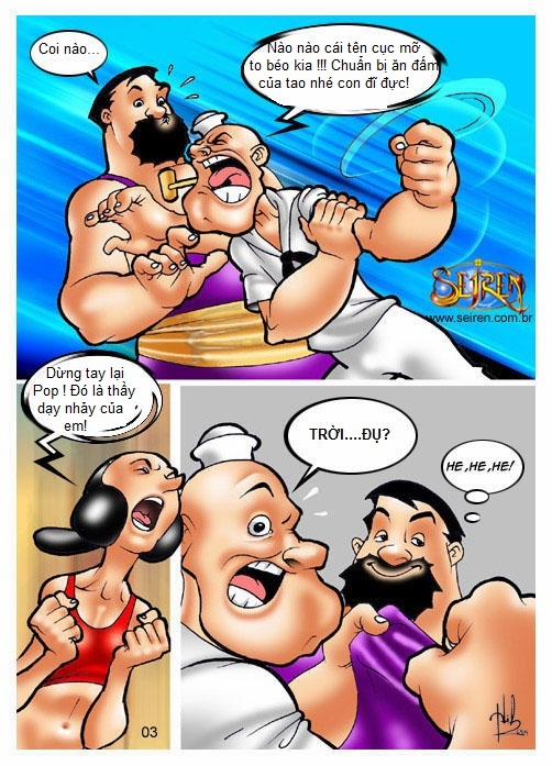 Popeye: Chàng Thủy Thủ !!! Oneshot trang 3