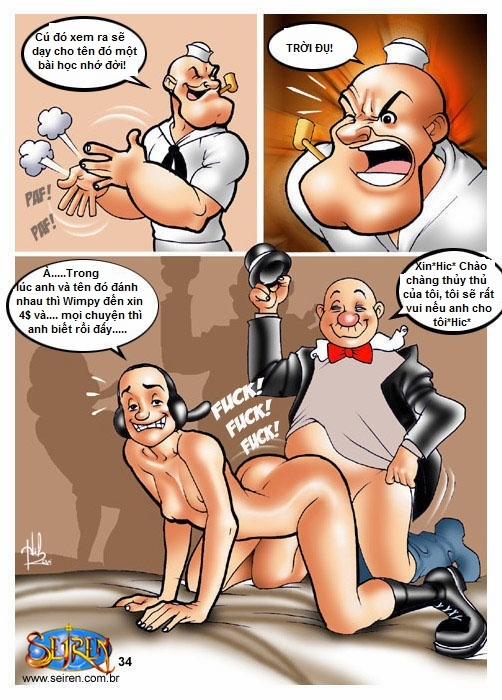 Popeye: Chàng Thủy Thủ !!! Oneshot trang 33