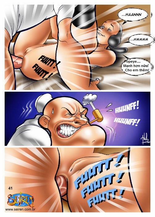 Popeye: Chàng Thủy Thủ !!! Oneshot trang 40