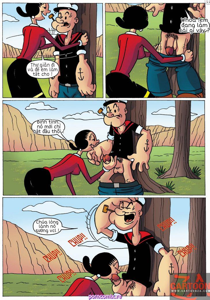 Popeye thủy thủ rau chân vịt Oneshot trang 5