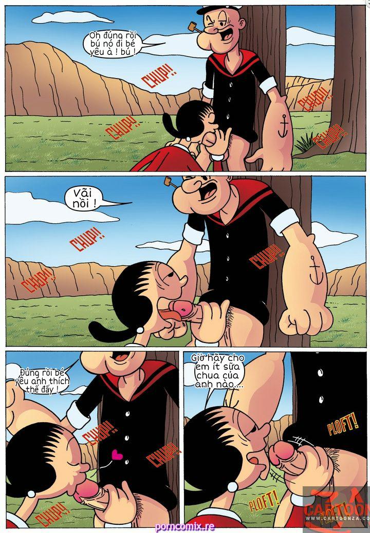 Popeye thủy thủ rau chân vịt Oneshot trang 6