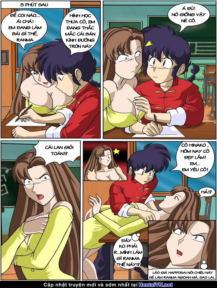 Private Tutor Hinako (Ranma 1/2) Oneshot [Full Color] trang 16