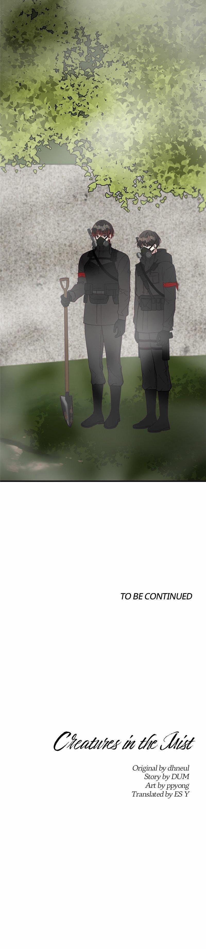 Quái Vật Trong Làn Sương 8 trang 28
