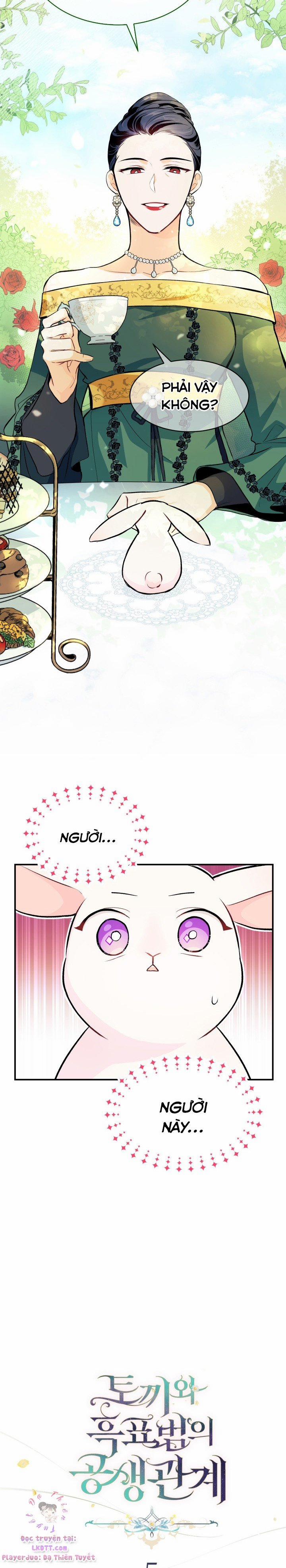 Quan Hệ Cộng Sinh Giữa Hắc Báo Và Bạch Thỏ 5 trang 4