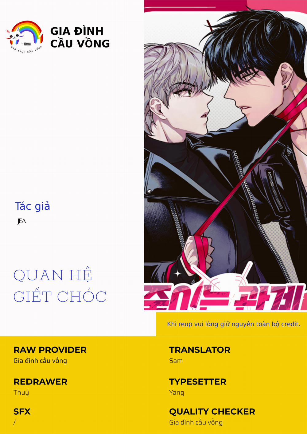 Quan Hệ Giết Chóc 1 trang 0
