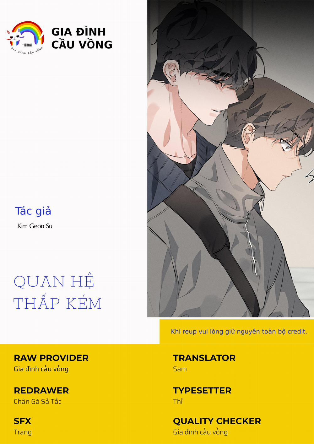 Quan Hệ Thấp Kém 5 trang 0