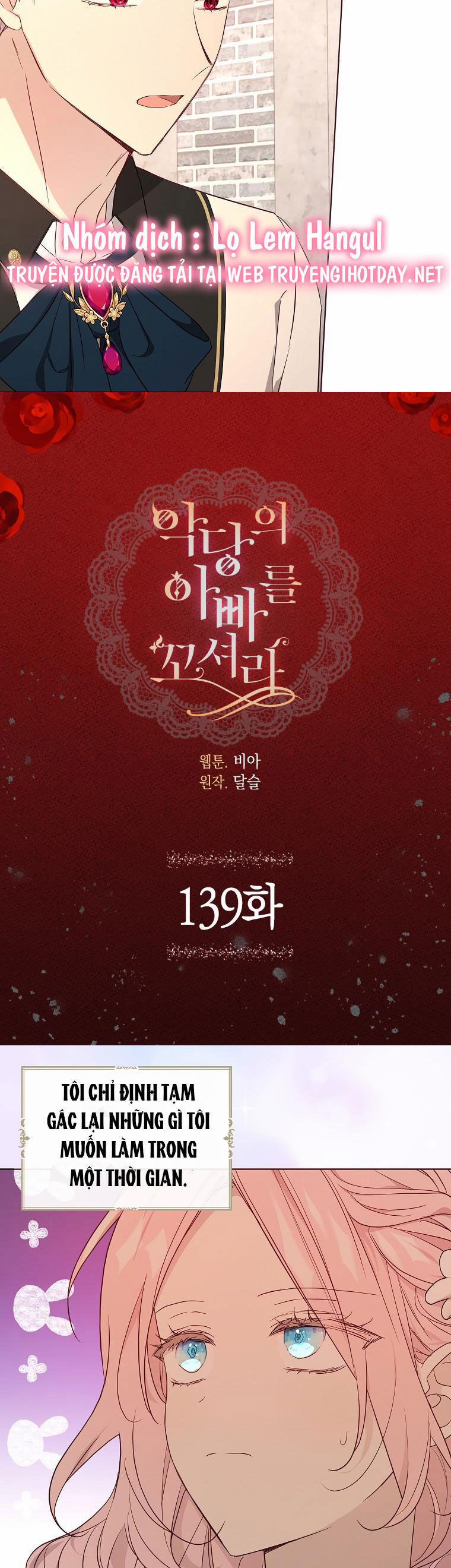 Quyến Rũ Cha Của Nhân Vật Phản Diện 139 trang 1