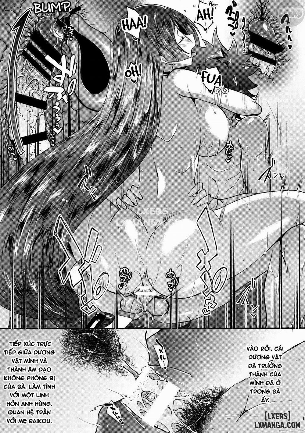 Raikou Mama Boseiteki Sakusei Nama Houshi Oneshot trang 18