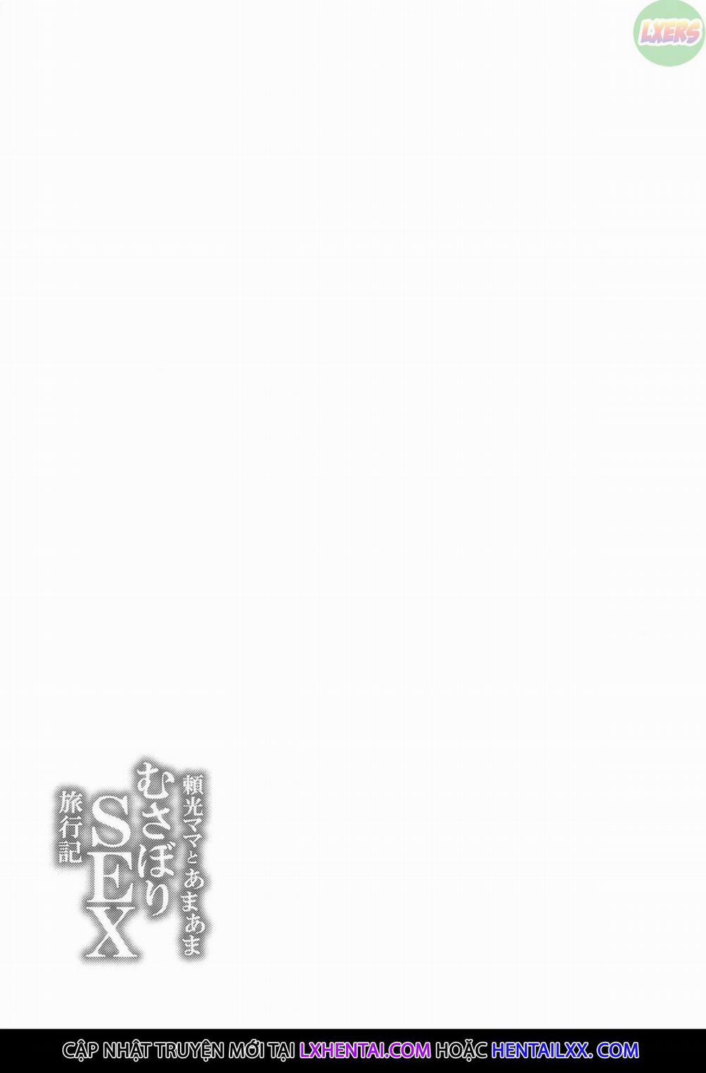 Raikou Mama to Amaama Musabori SEX Ryokouki Oneshot trang 32