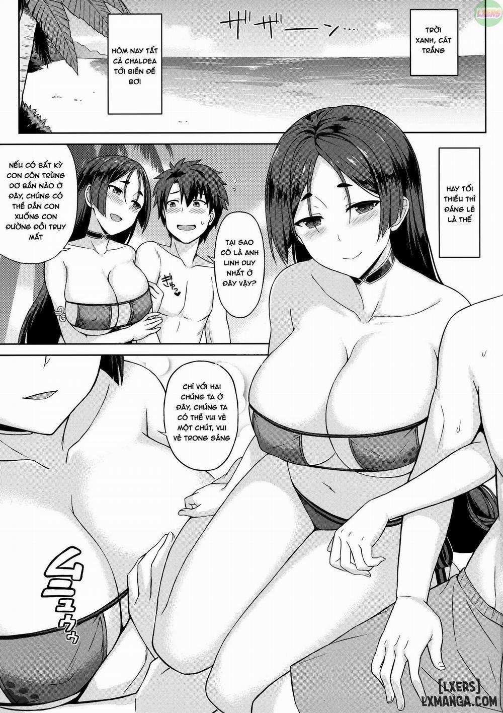 Raikou-san to Beach de H Oneshot trang 1