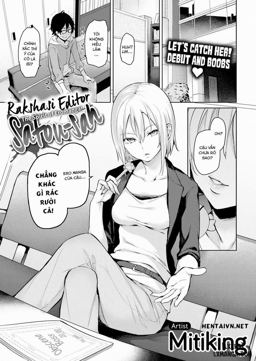 Rakshasi Editor Satou-san Oneshot trang 0