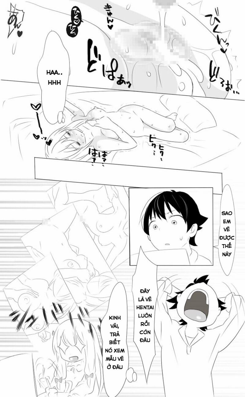 Ranobe no Uriage wa 9-wari E de Kimarutte Honto? (Eromanga Sensei) Oneshot trang 13