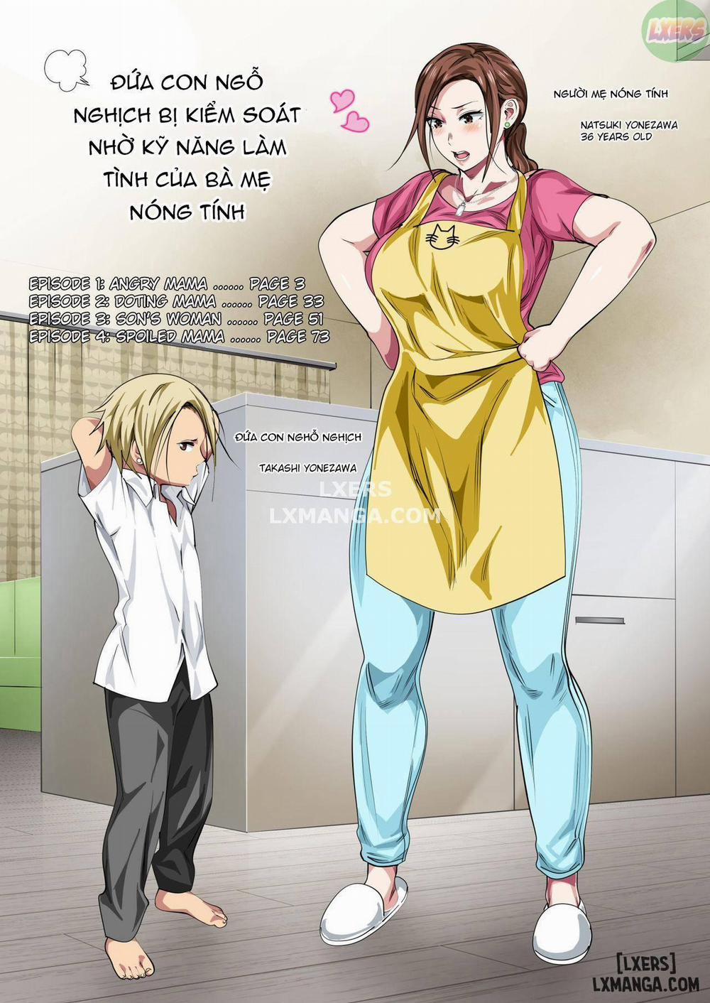 Rehabilitation of Delinquent Son by Short-tempered Mother's Sweet Lovemaking Oneshot trang 1