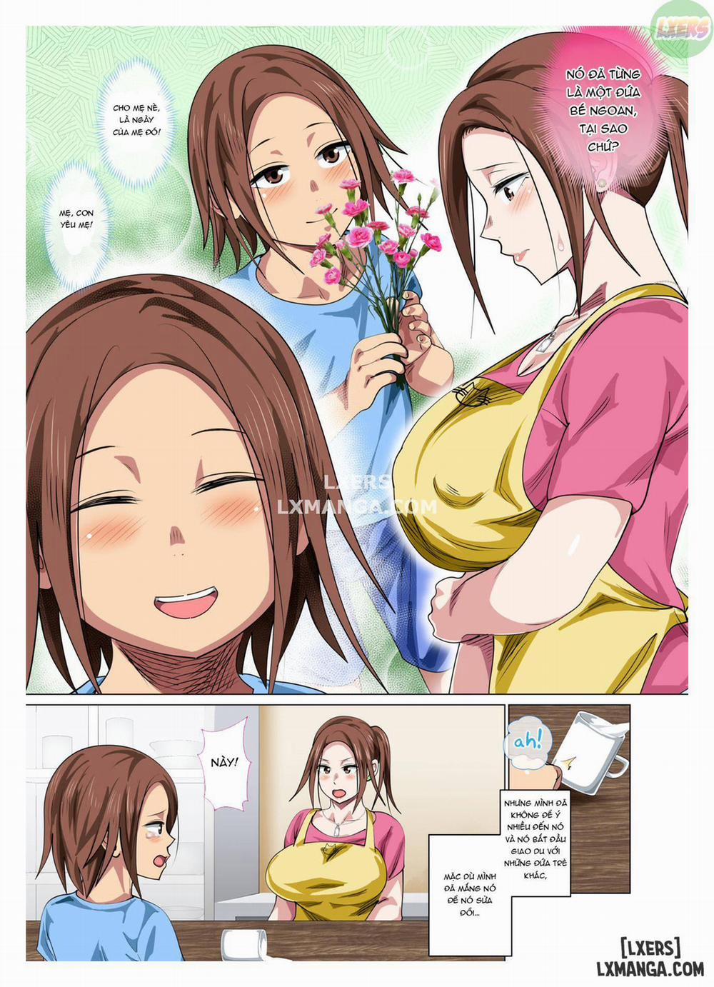 Rehabilitation of Delinquent Son by Short-tempered Mother's Sweet Lovemaking Oneshot trang 3