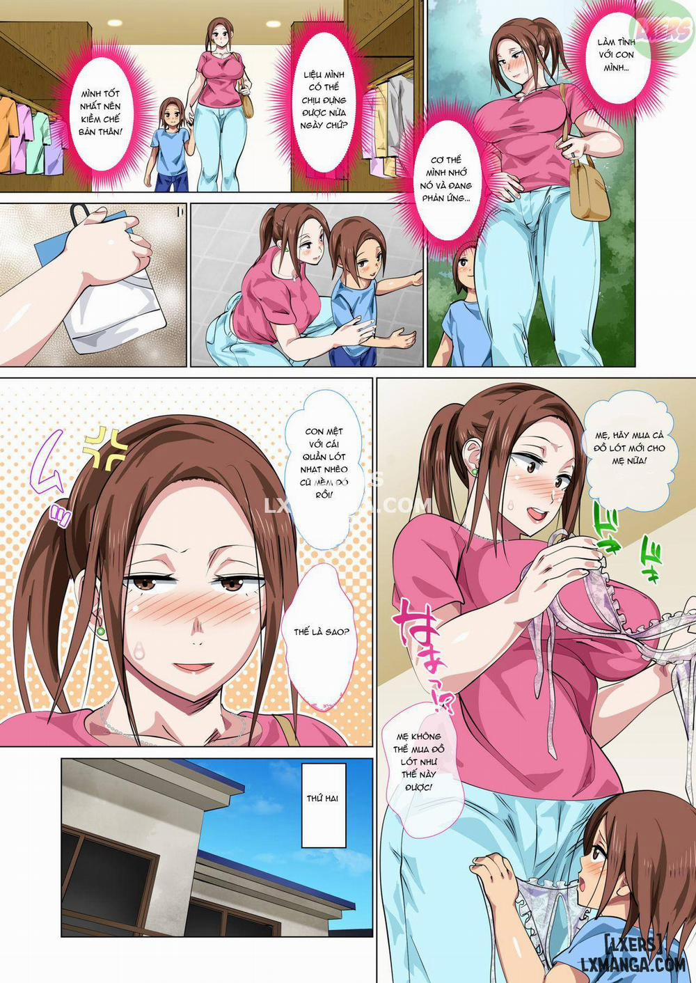 Rehabilitation of Delinquent Son by Short-tempered Mother's Sweet Lovemaking Oneshot trang 54