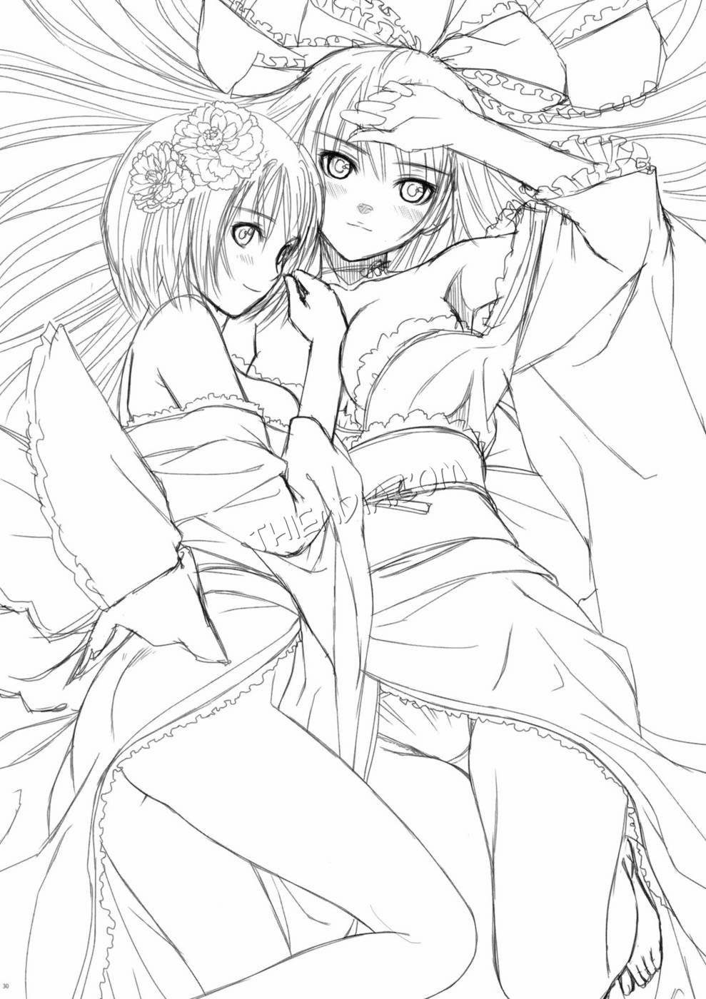 Reiko-san to Mayo-chan no Koto wo Omotte Itara (Fault) Oneshot [Full Color] trang 27