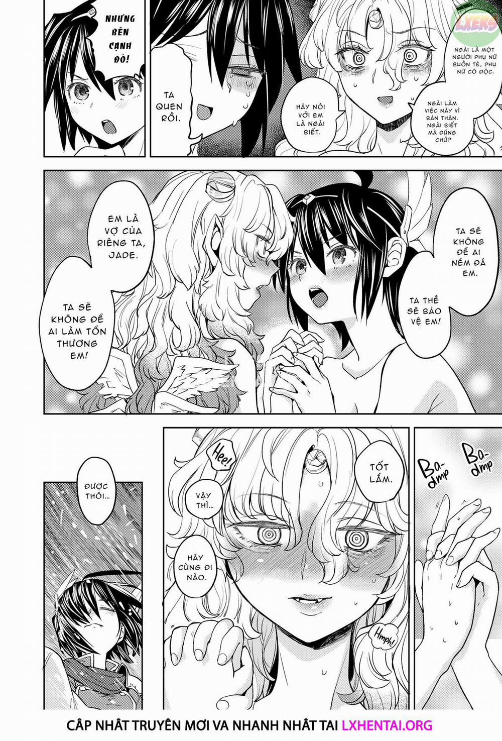 Reincarnated As A Female Hero Who Seems To Have 5 Demon Wives 5 trang 36