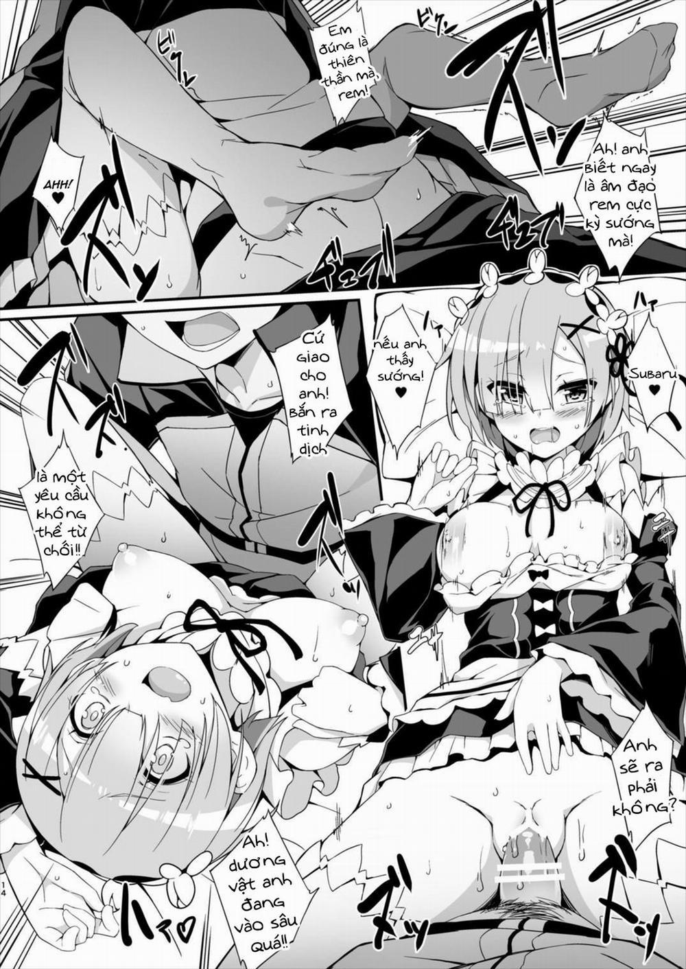 Rem Kara Hajimeru Okusurizukuri (Re:Zero) Oneshot trang 14
