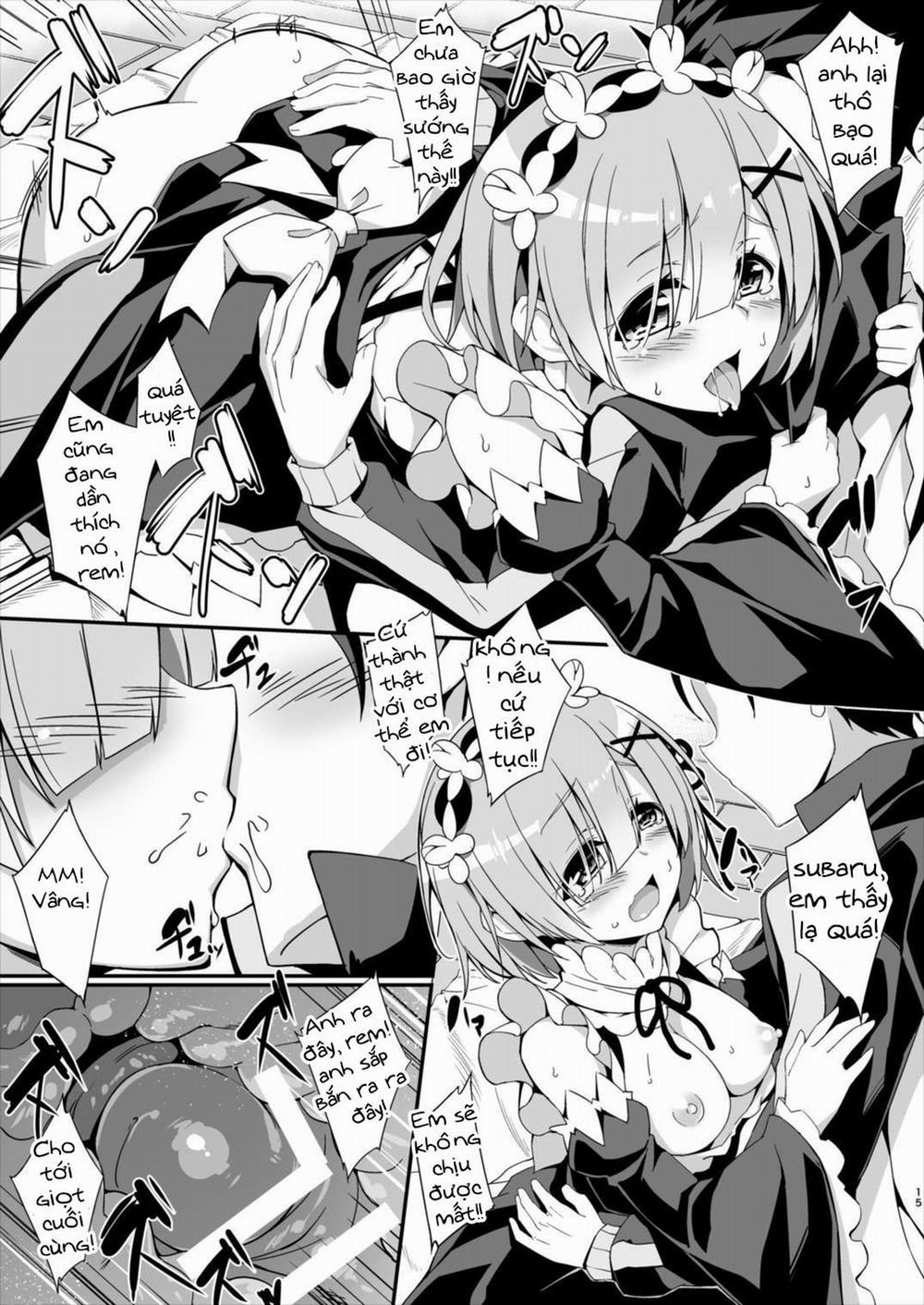 Rem Kara Hajimeru Okusurizukuri (Re:Zero) Oneshot trang 15
