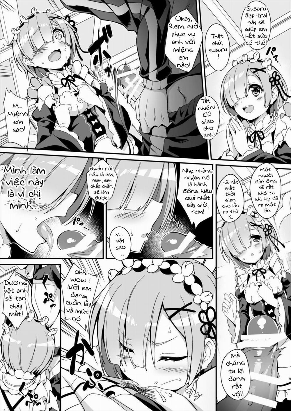 Rem Kara Hajimeru Okusurizukuri (Re:Zero) Oneshot trang 9