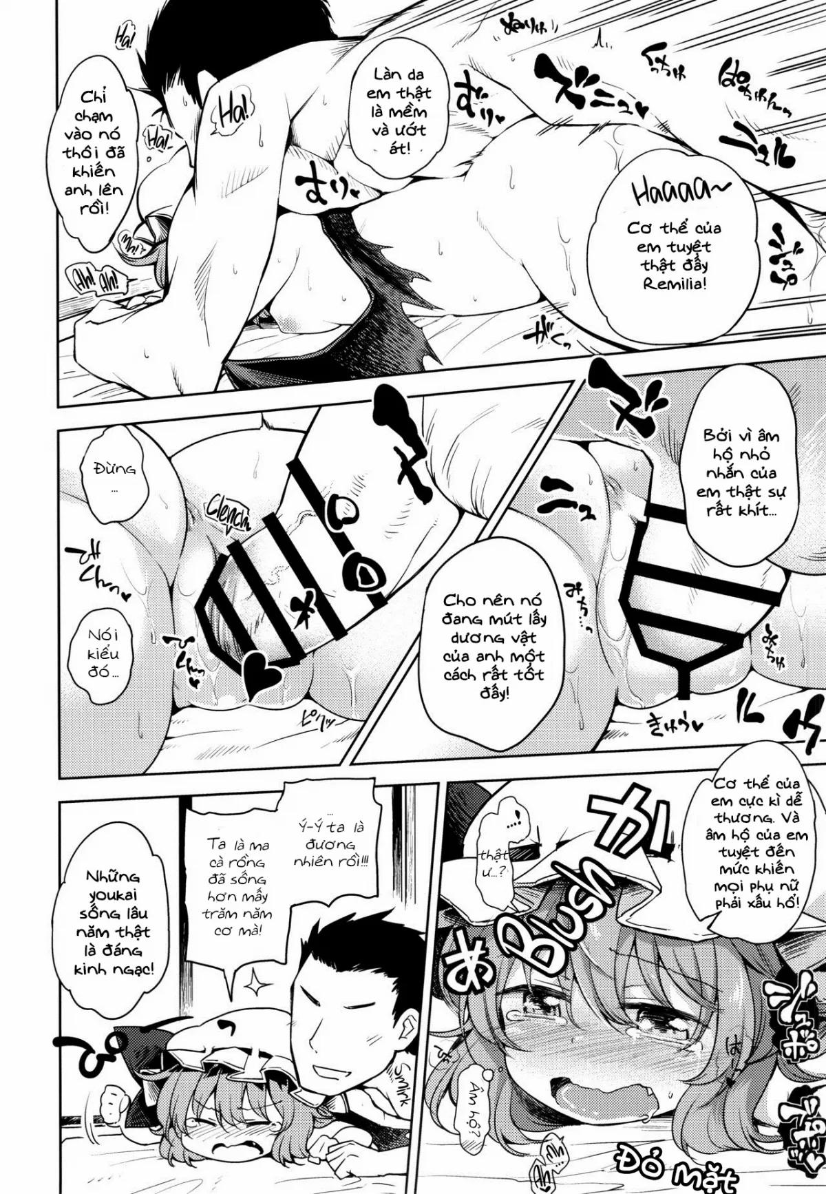 Remilia Ojou-Sama Ni Ikenai Koto Suru Hon (Touhou Project) OneShot trang 13