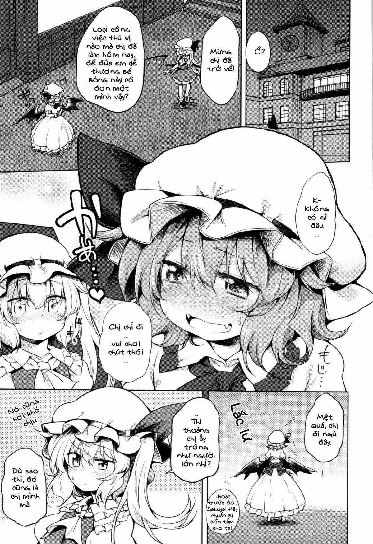 Remilia Ojou-Sama Ni Ikenai Koto Suru Hon (Touhou Project) OneShot trang 24