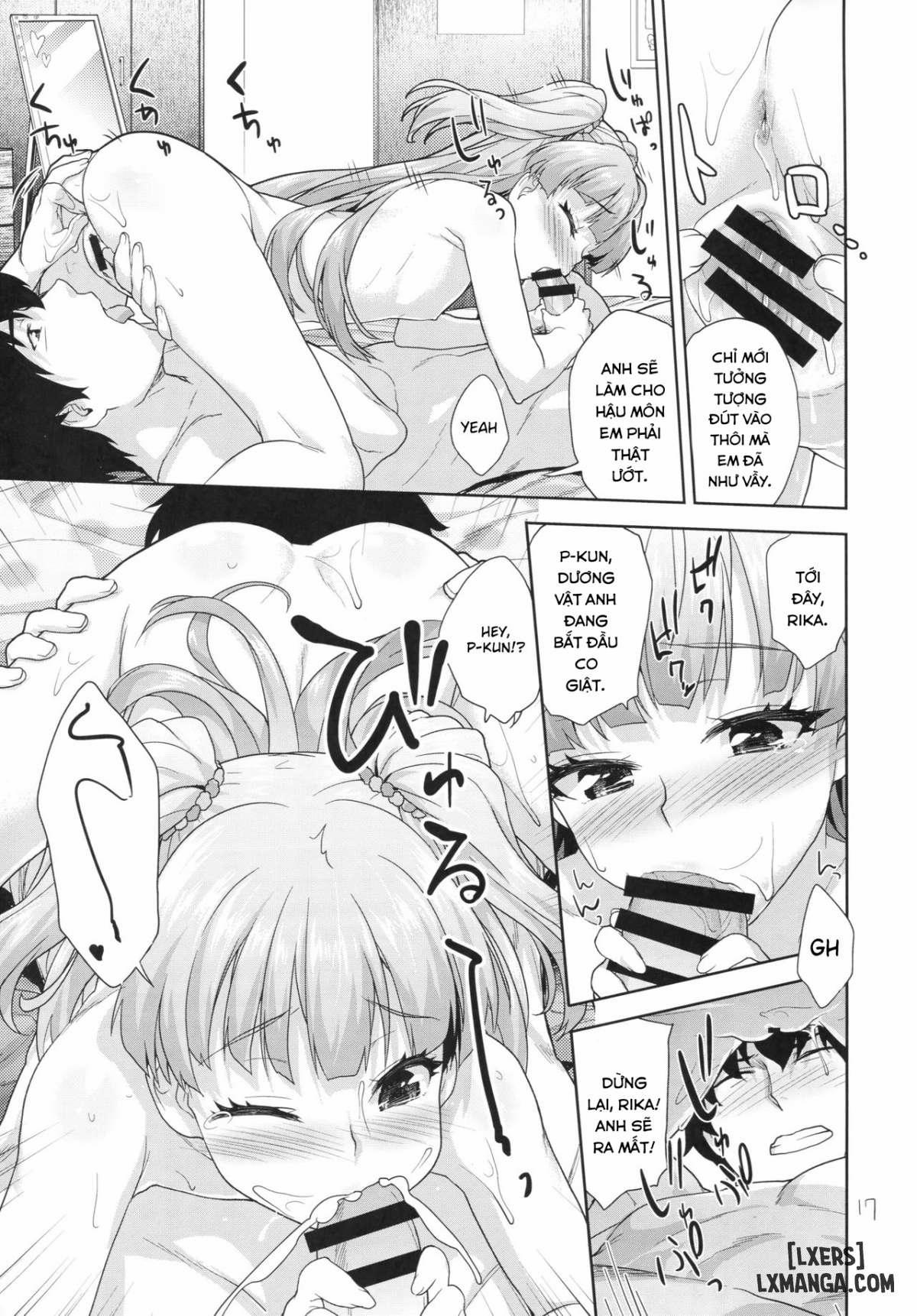 Rika no Oshiri Challenge 1 1 trang 16