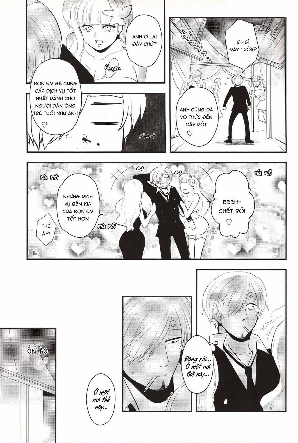 Roronoa Zoro X Sanji One Piece Dj 1 trang 10