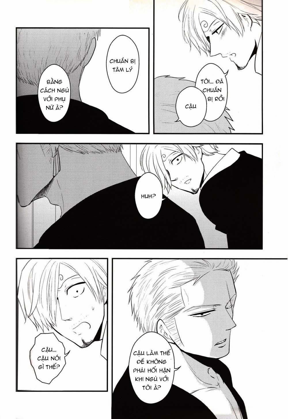 Roronoa Zoro X Sanji One Piece Dj 1 trang 15