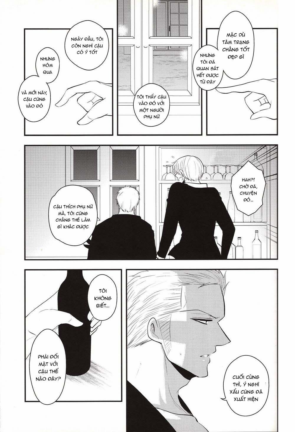 Roronoa Zoro X Sanji One Piece Dj 1 trang 16