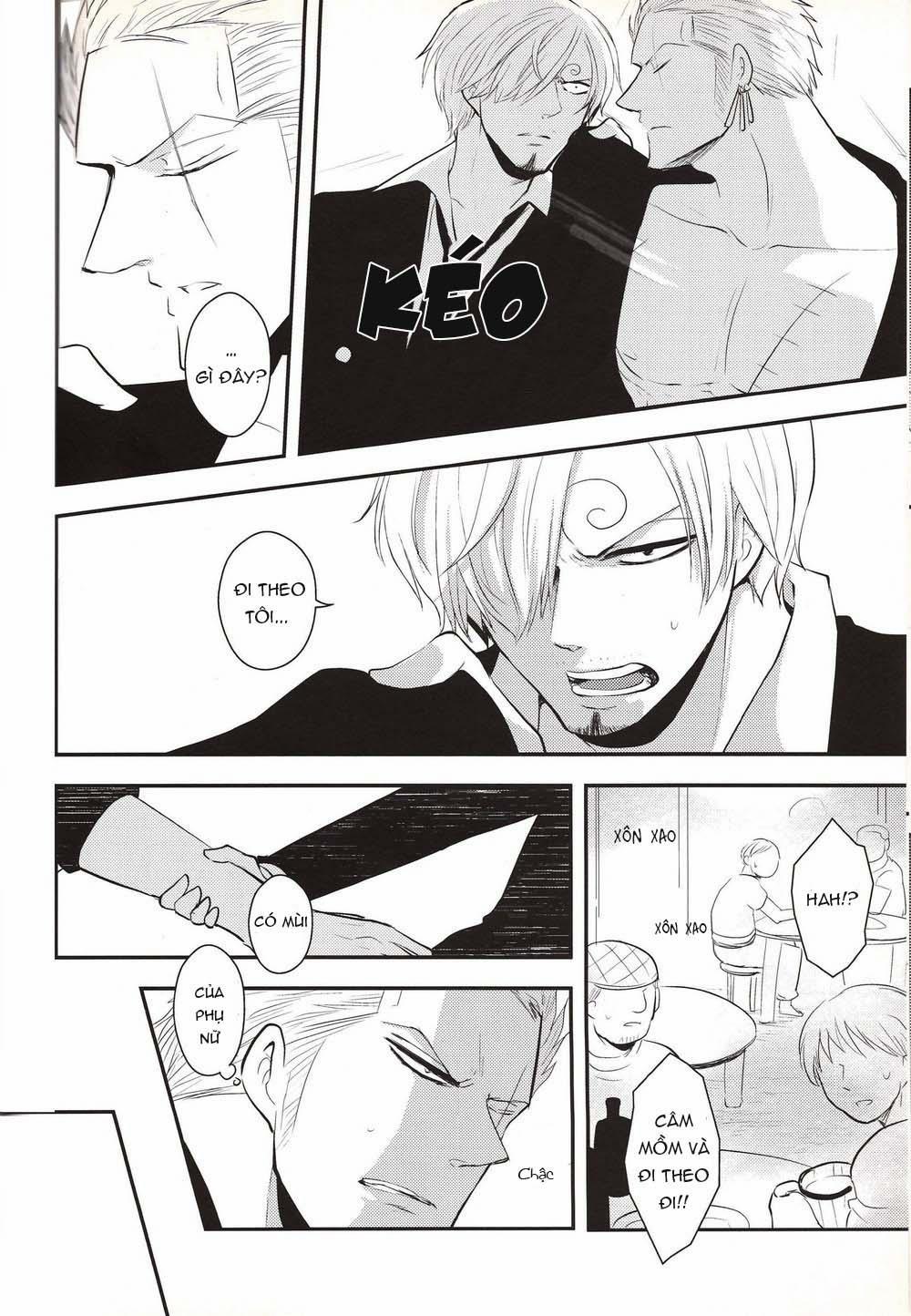 Roronoa Zoro X Sanji One Piece Dj 1 trang 17