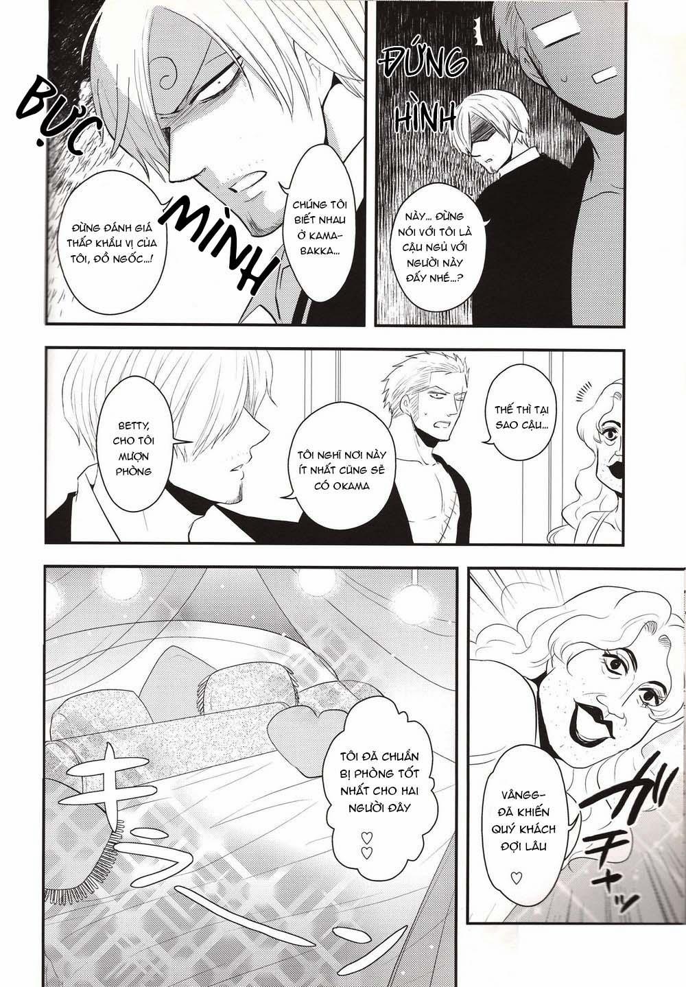 Roronoa Zoro X Sanji One Piece Dj 1 trang 19