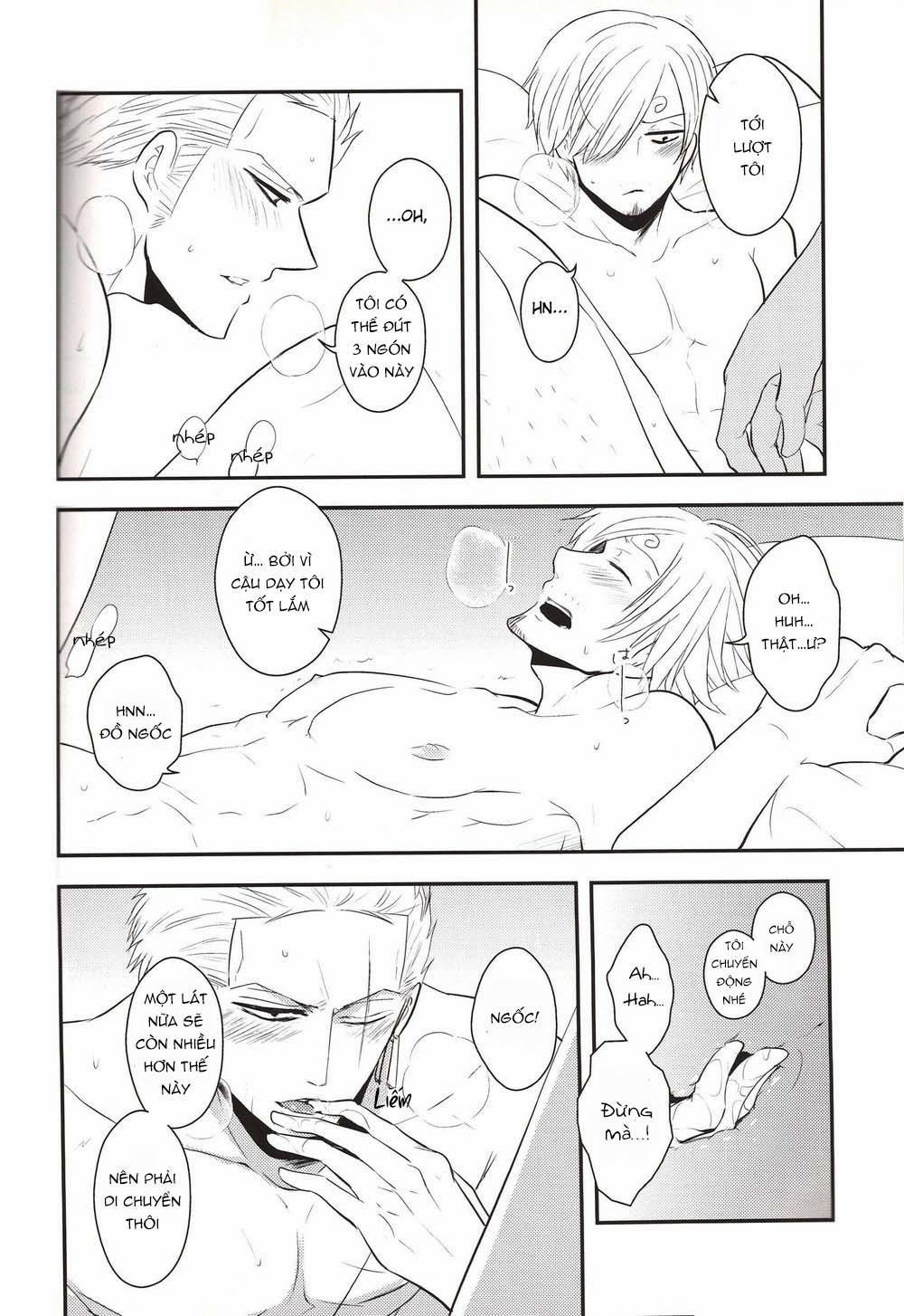 Roronoa Zoro X Sanji One Piece Dj 1 trang 25