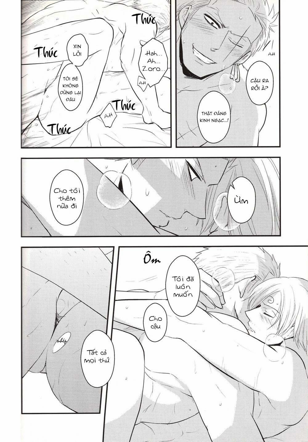 Roronoa Zoro X Sanji One Piece Dj 1 trang 27