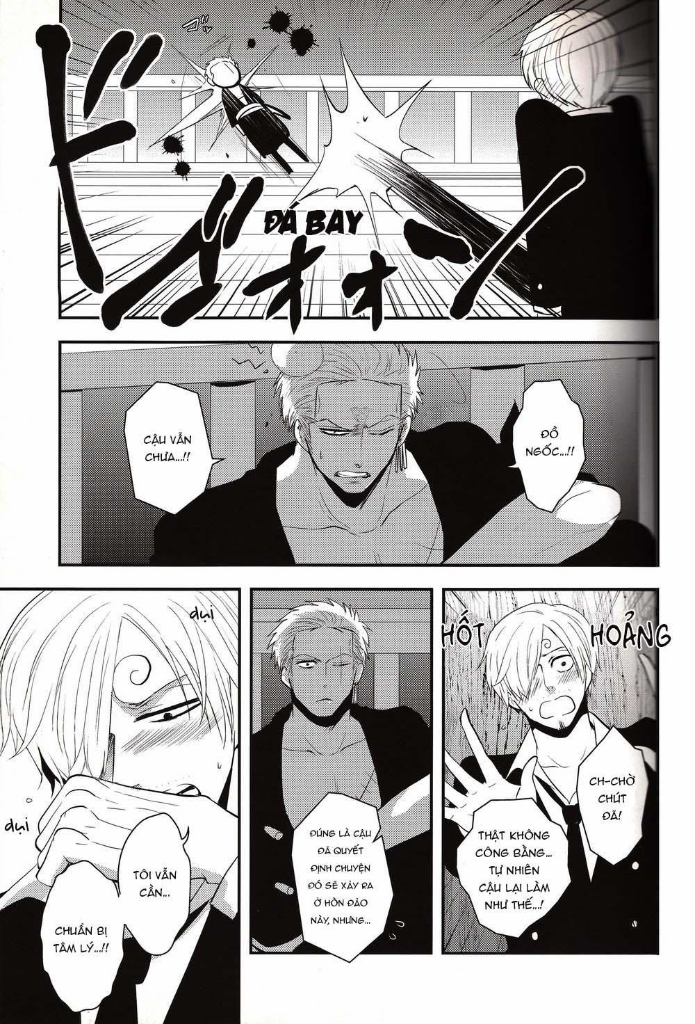 Roronoa Zoro X Sanji One Piece Dj 1 trang 6