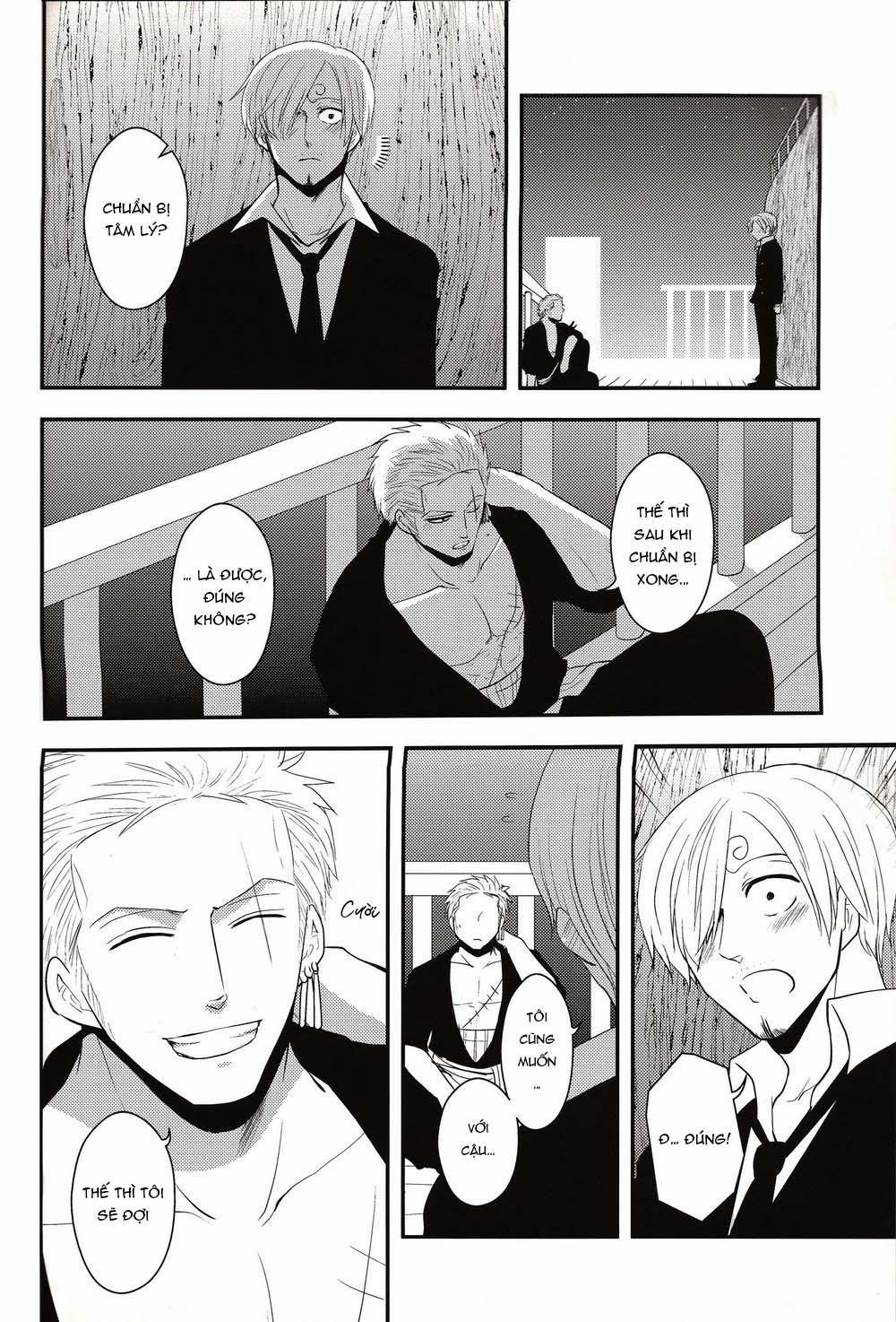 Roronoa Zoro X Sanji One Piece Dj 1 trang 7