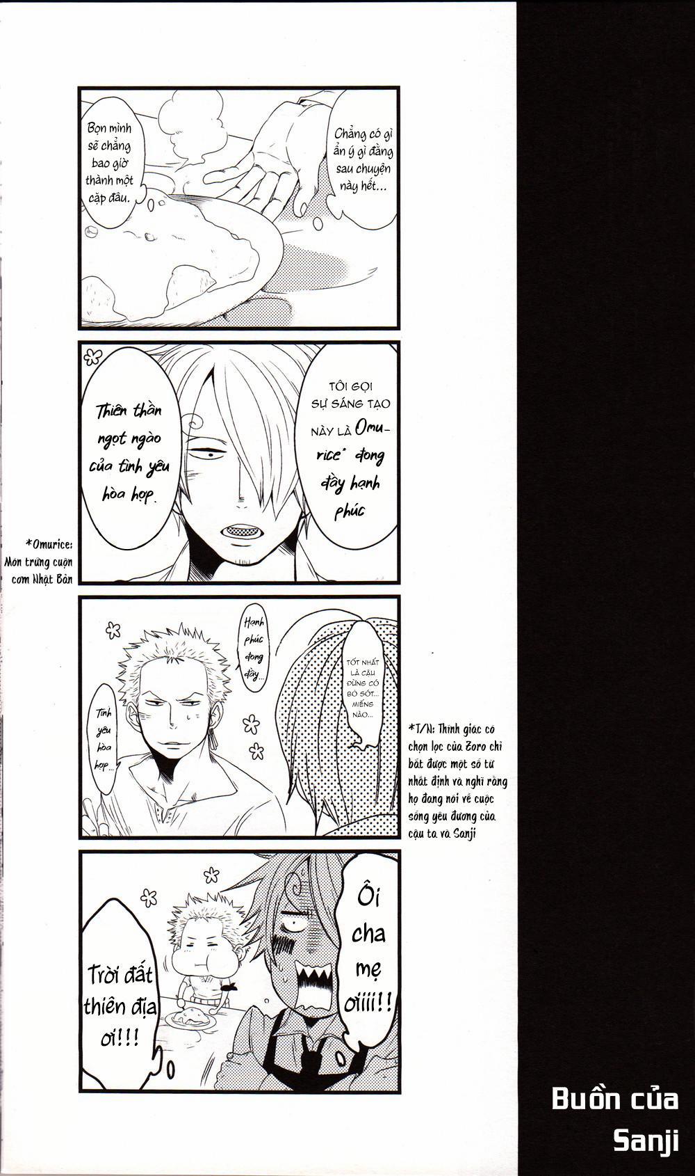Roronoa Zoro X Sanji One Piece Dj 10 trang 10