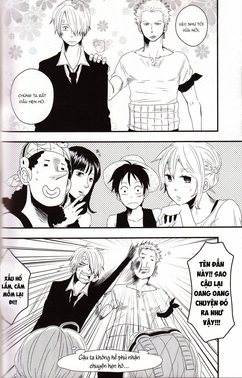 Roronoa Zoro X Sanji One Piece Dj 10 trang 7