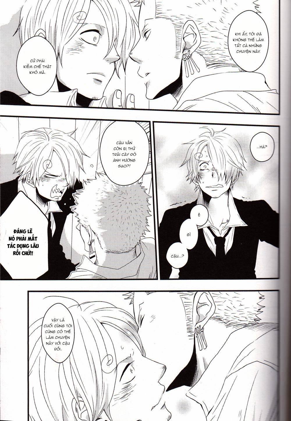 Roronoa Zoro X Sanji One Piece Dj 11 trang 18