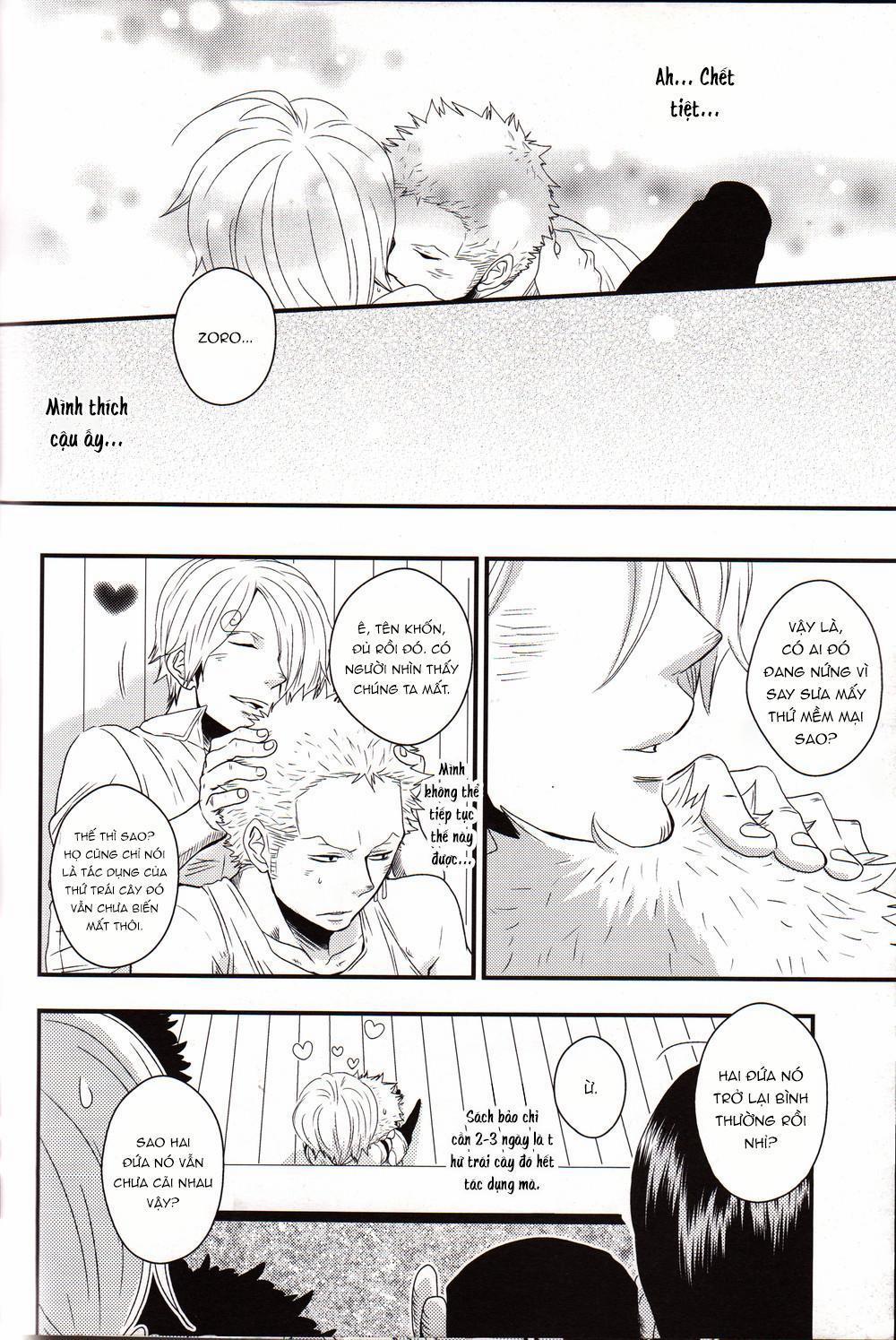 Roronoa Zoro X Sanji One Piece Dj 11 trang 21